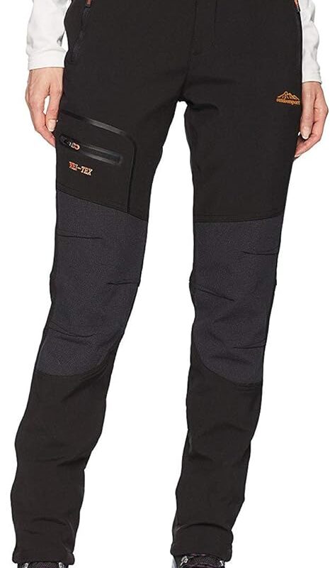 Pantaloni Trekking Donna Invernali Impermeabile Pantaloni Trekking Donna Invernali Impermeabile