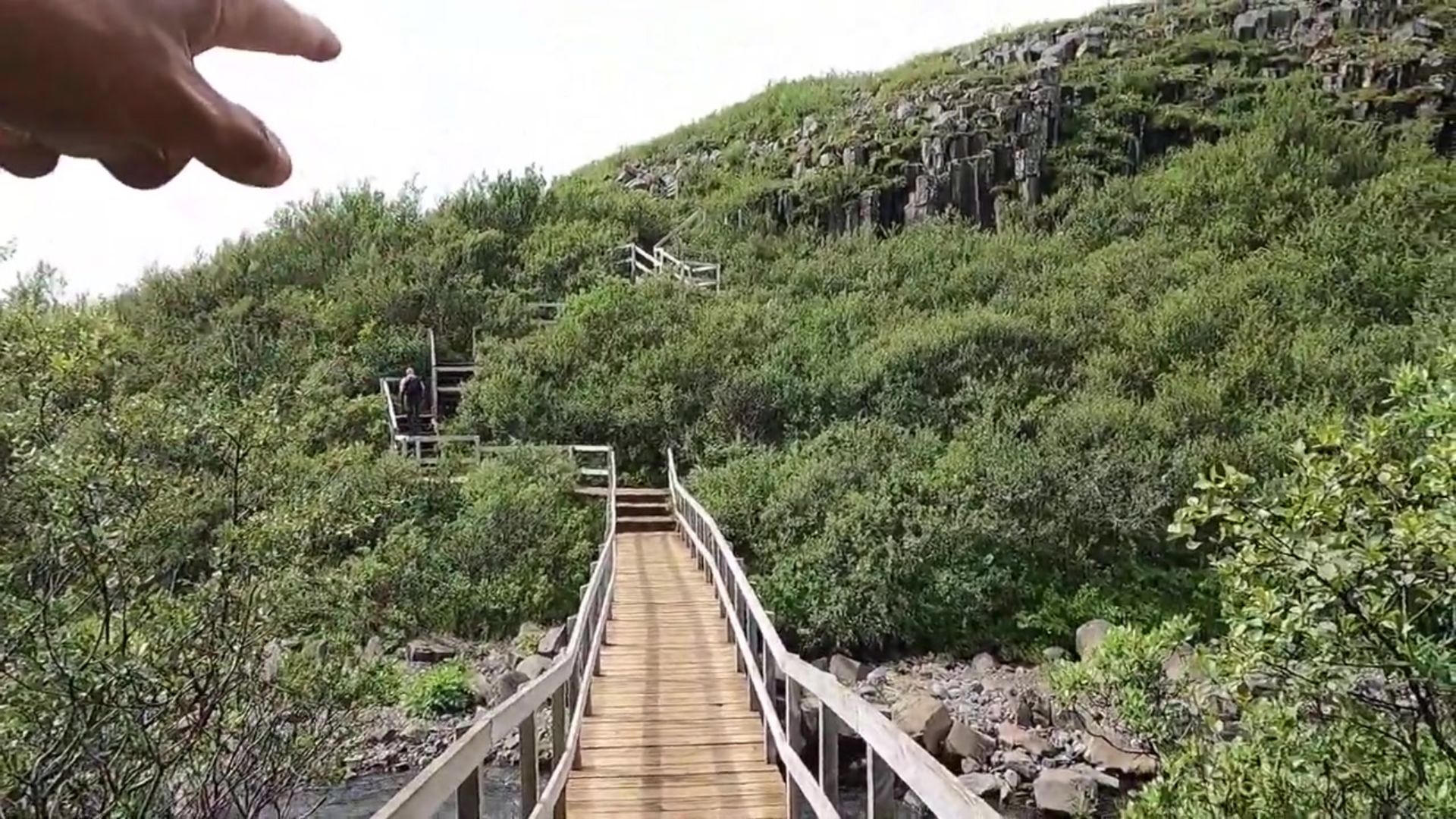 Svartifoss — il contrasto tra l'acqua bianca e le colonne di basalto nero
