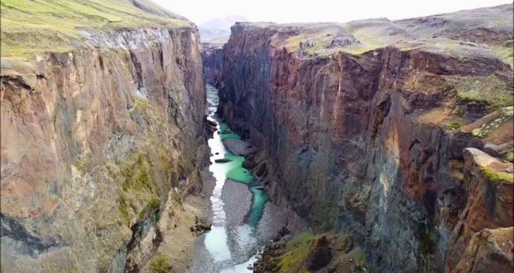 Hafrahvammagljúfur Canyon