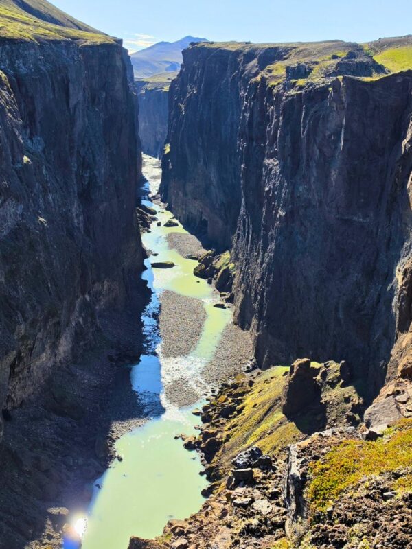 Hafrahvammagljufur Canyon